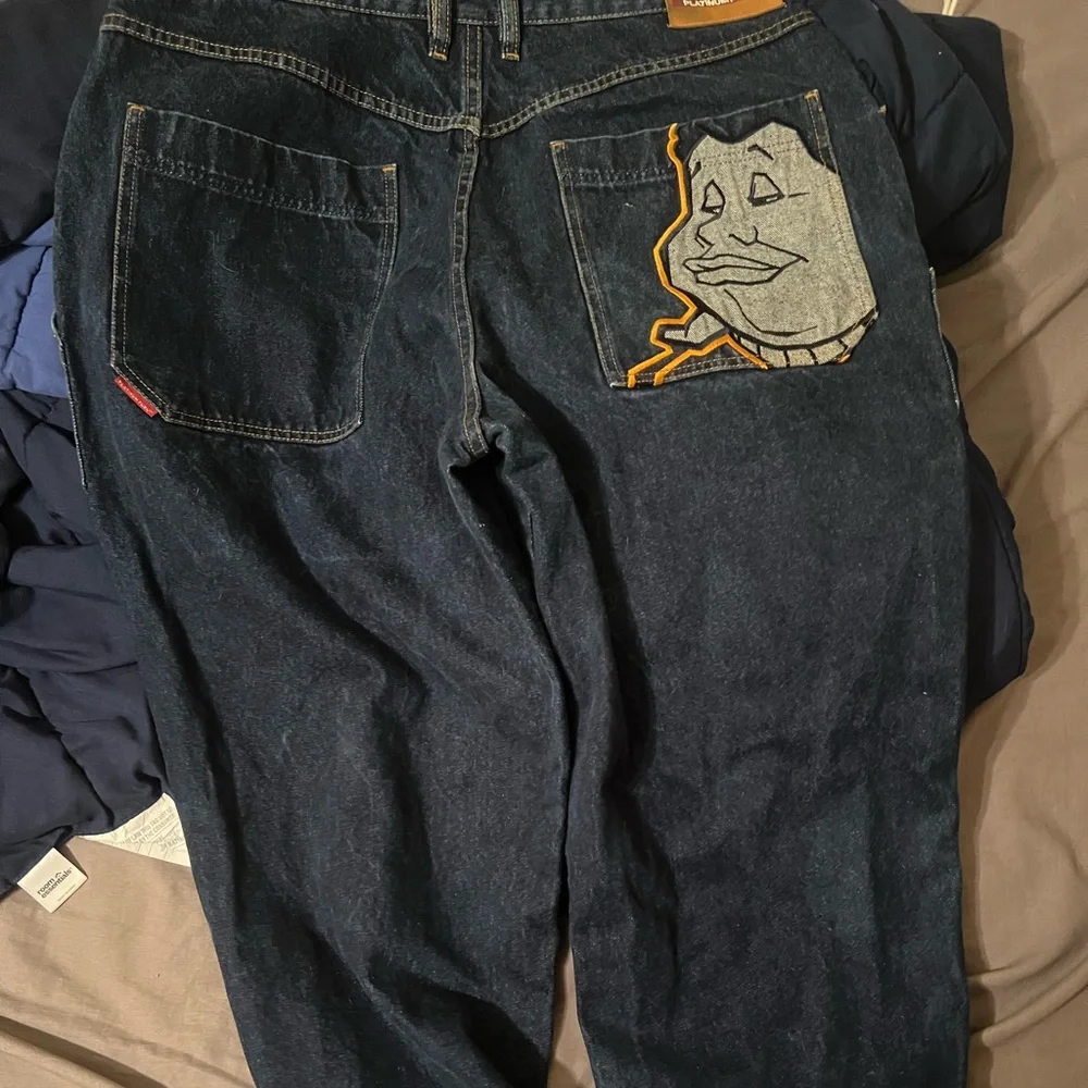FUBU | Jeans | Platinum Fubu Fat Albert Blue Jeans | Poshmark